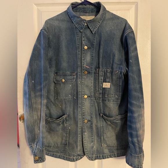 RRL Ralph Lauren engineer coat men’s size large - Picture 2 of 13